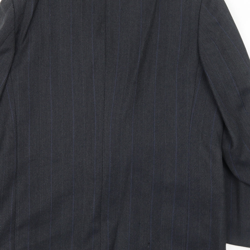 Mens UK Size 42 BHS Regular Grey Suit Jacket