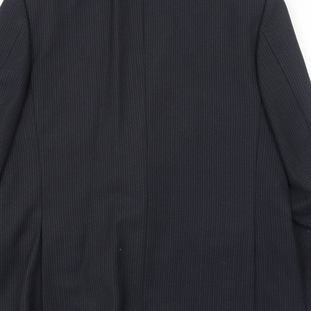 Mens UK Size 42 Hepworths Regular Blue Suit Jacket