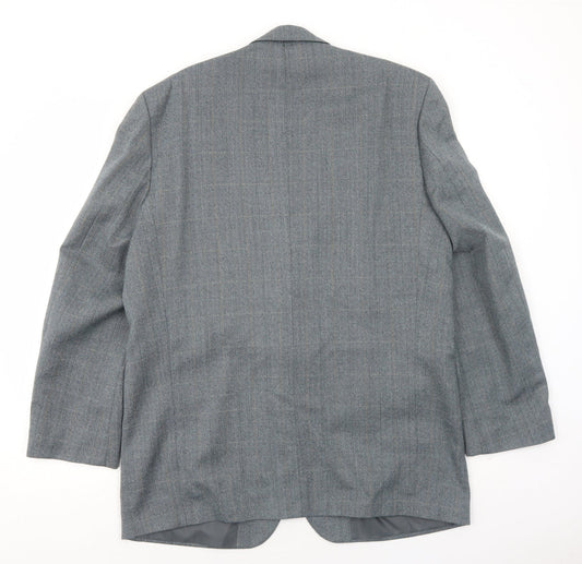 Mens UK Size 42 BHS Regular Grey Suit Jacket