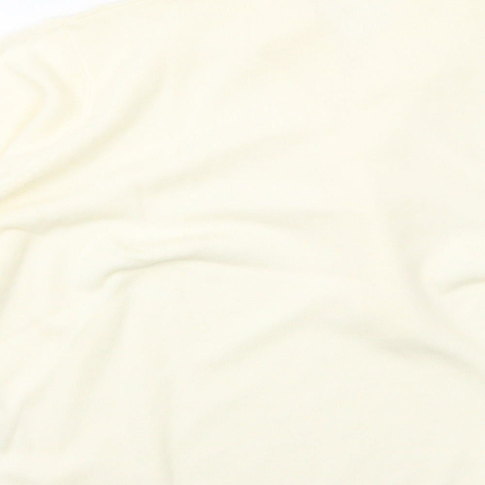 Womens UK Size 18 Preworn Ivory Pullover Jumper