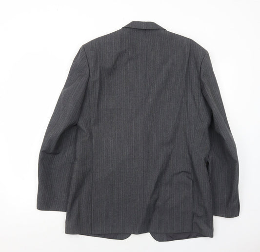 Mens UK Size 40 Marks and Spencer Regular Grey Suit Jacket