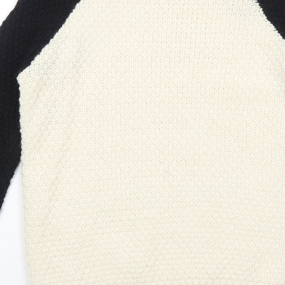 Womens UK Size 6 Marks and Spencer Ivory Pullover Jumper