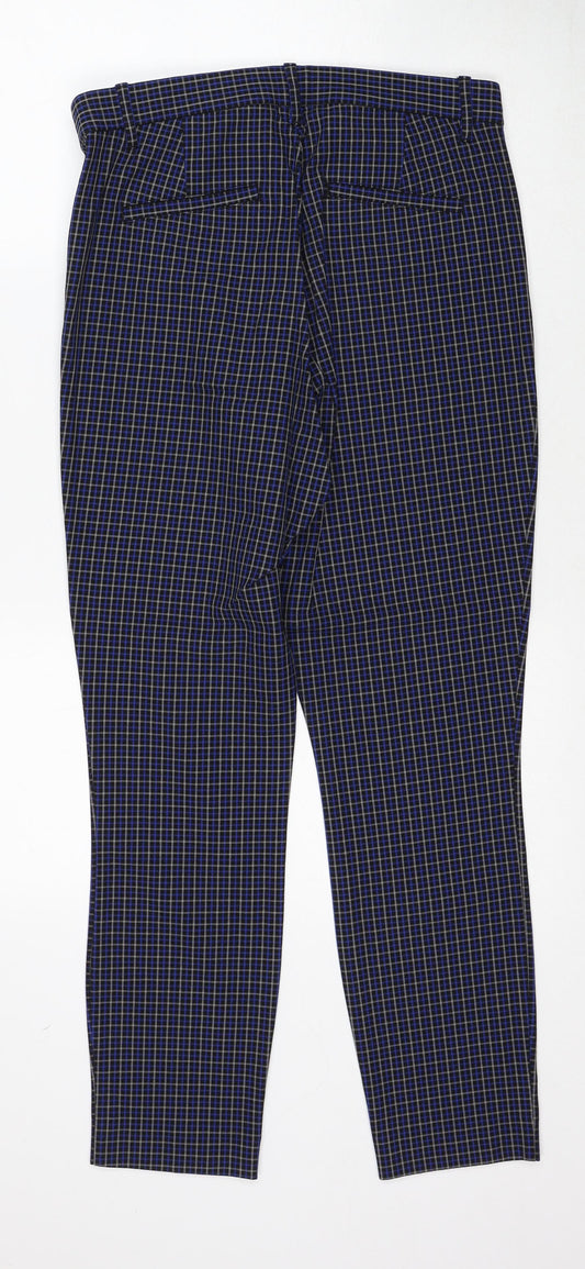 Womens UK Size 8 Gap Slim Fit Blue Trousers