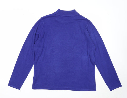Womens UK Size M Bonmarché Blue Pullover Jumper