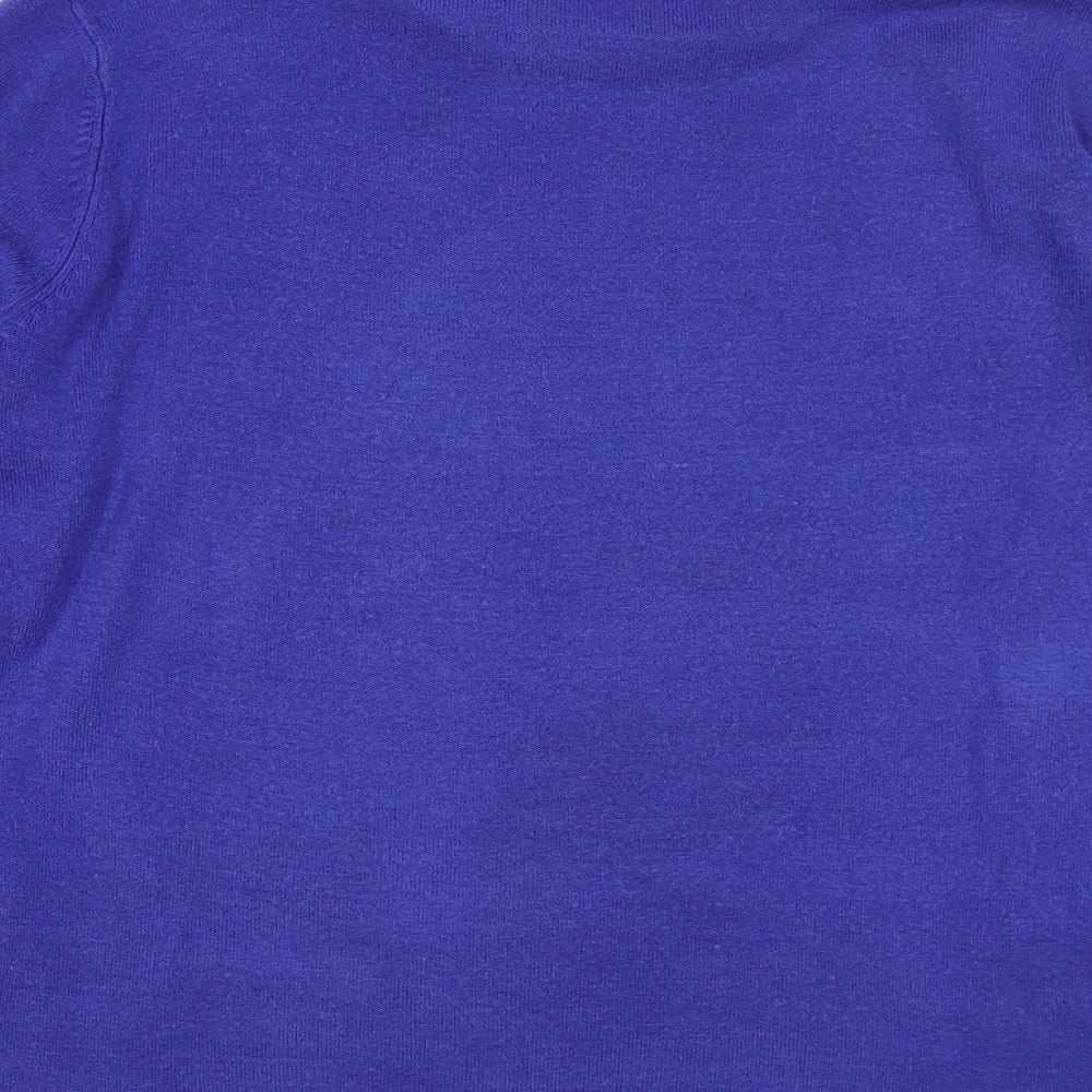 Womens UK Size M Bonmarché Blue Pullover Jumper