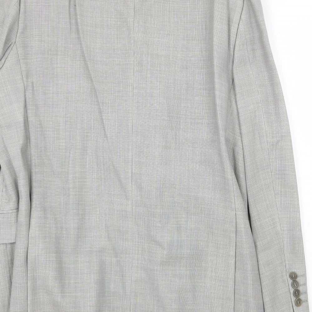 Mens UK Size 42 Marks and Spencer Regular Grey Suit Jacket