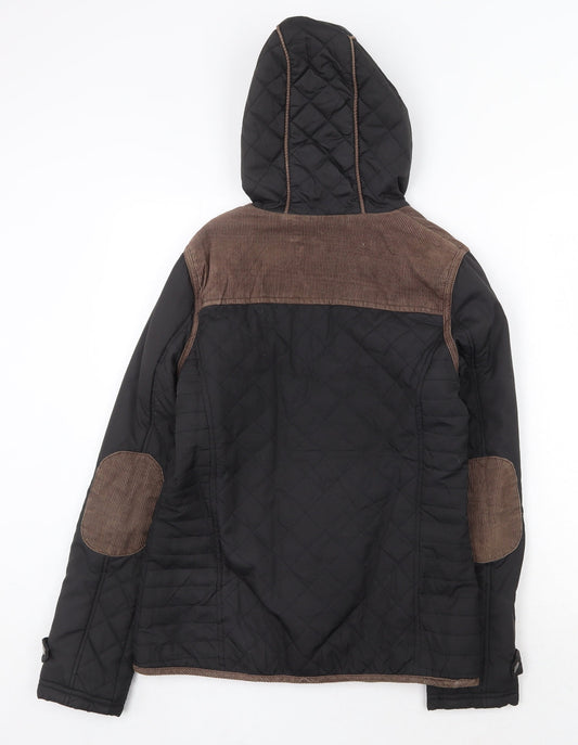 Blonde + Blonde Womens Black Jacket Size 10 Zip