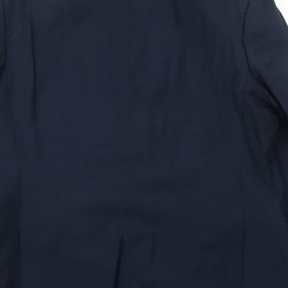 Mens UK Size 44 Red Herring Regular Blue Suit Jacket