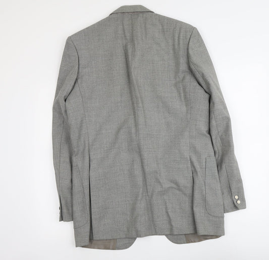 Mens UK Size L Marks and Spencer Regular Grey Suit Jacket
