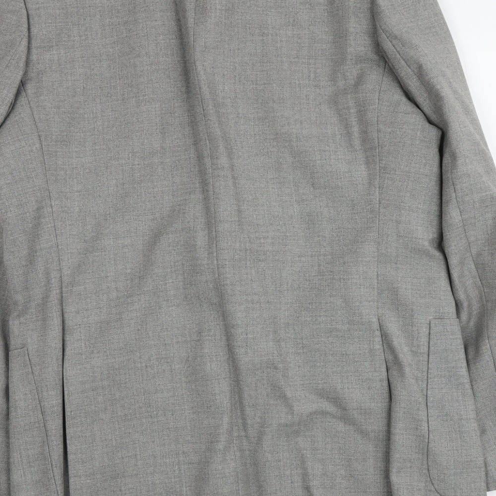 Mens UK Size L Marks and Spencer Regular Grey Suit Jacket