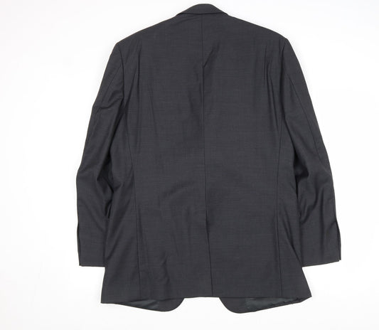 Mens UK Size 42 Butler & Webb Regular Grey Suit Jacket