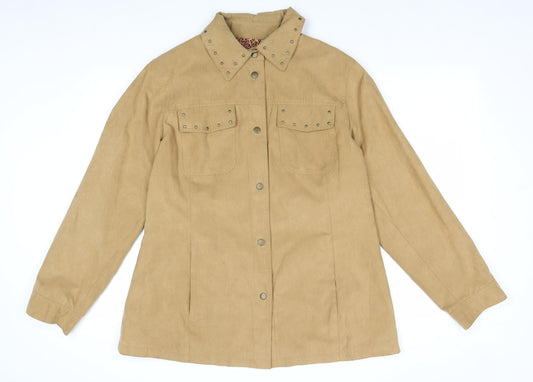 Womens UK Size M Roman Brown Jacket