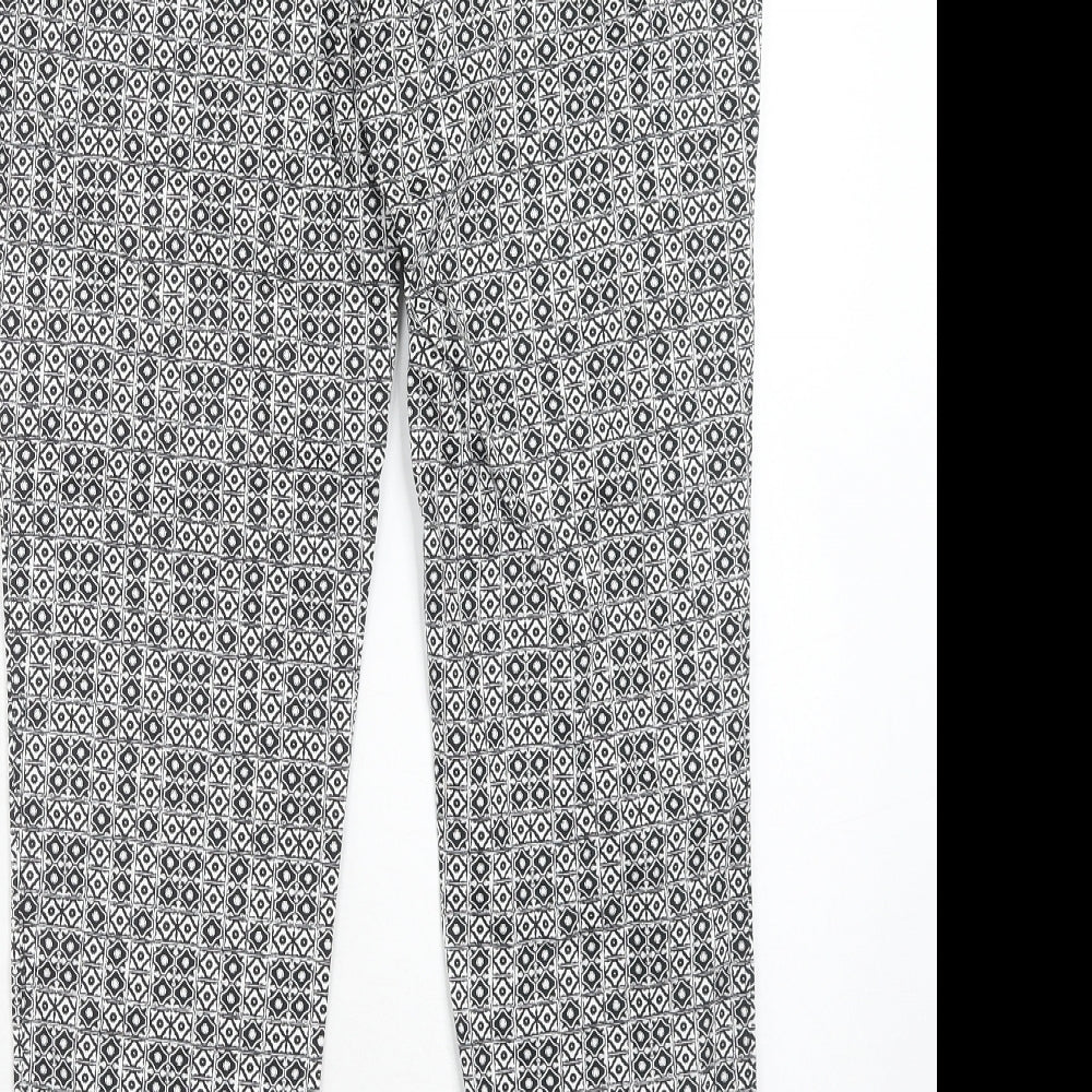 Womens UK Size 10 Atmosphere Regular Fit Black Trousers