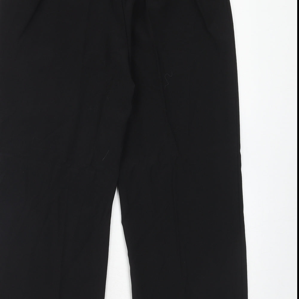 Womens UK Size 14 Slimma Regular Fit Black Trousers