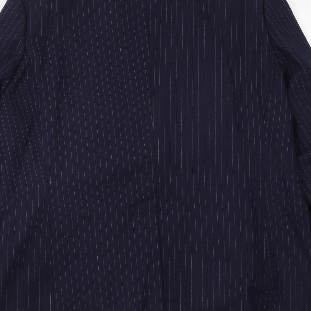 Mens UK Size 44 Preworn Regular Blue Suit Jacket