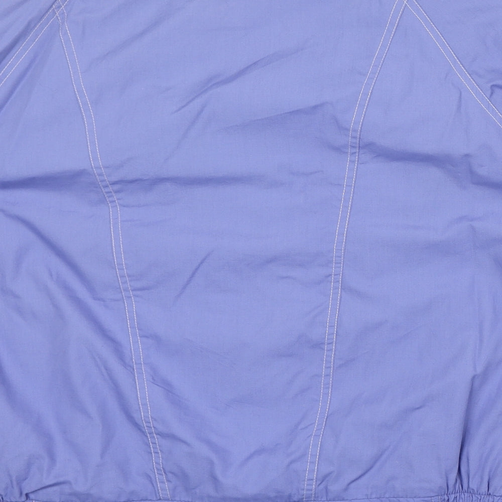 C&A Womens Blue Jacket Size 14 Snap