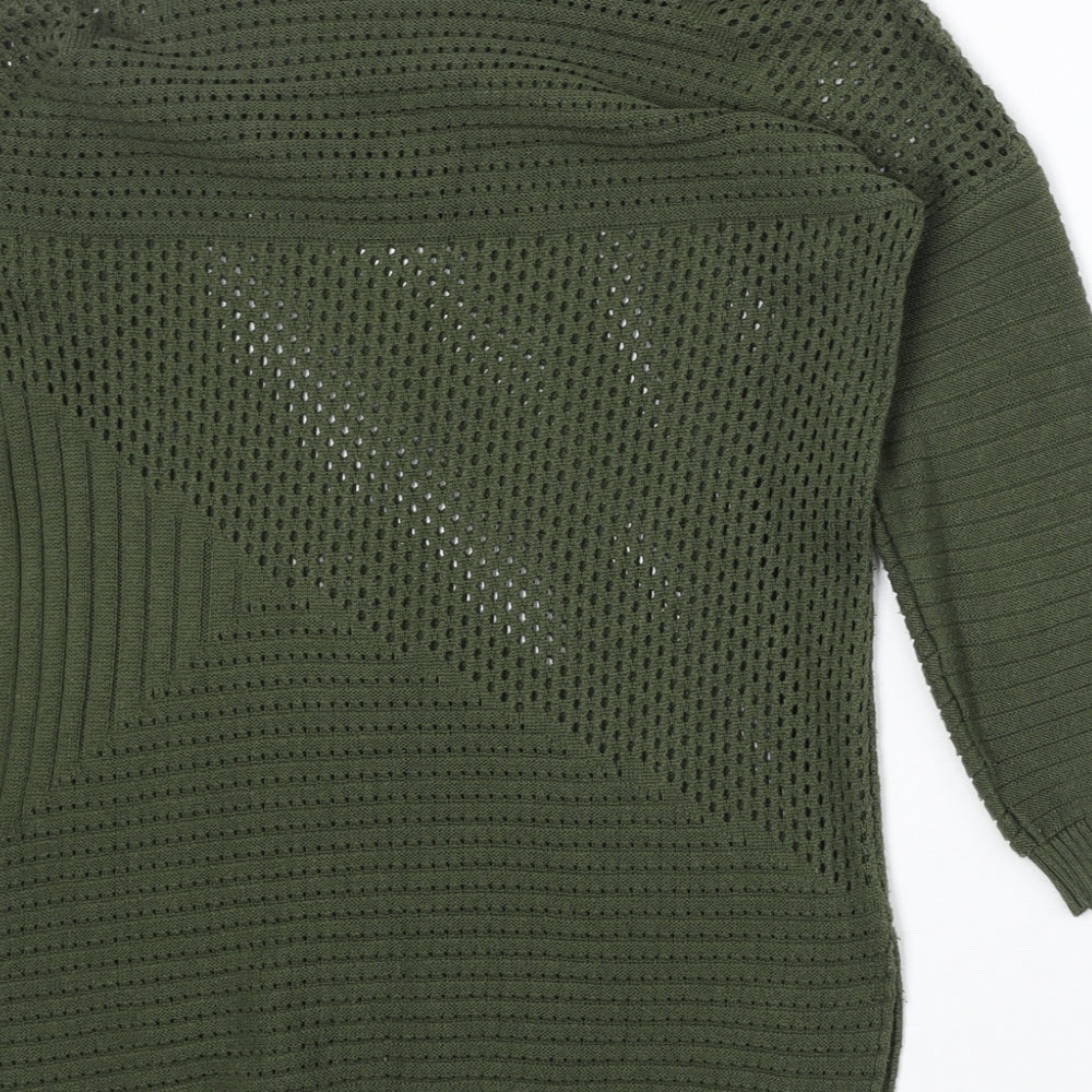 Womens UK Size 6 Select Green Pullover Jumper