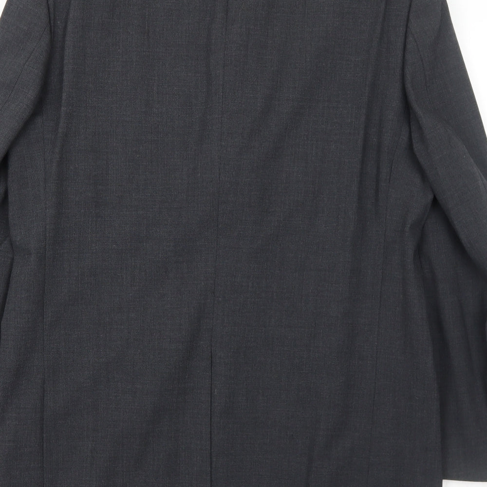 Mens UK Size 40 Milan Regular Grey Suit Jacket
