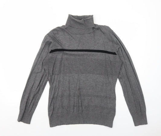 Womens UK Size M Saloos Grey Pullover Jumper