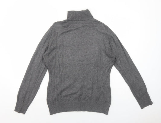 Womens UK Size M Saloos Grey Pullover Jumper