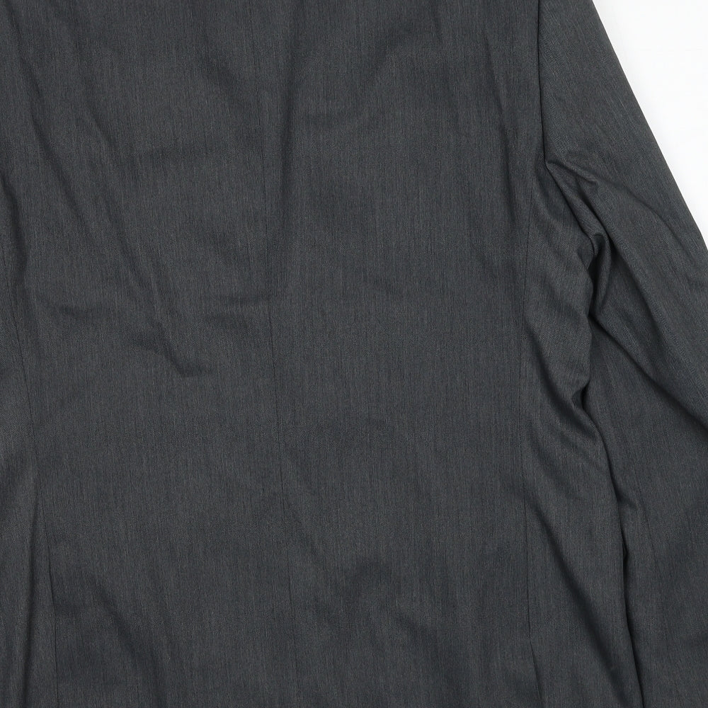 Mens UK Size 42 Charlton Grey Regular Grey Suit Jacket