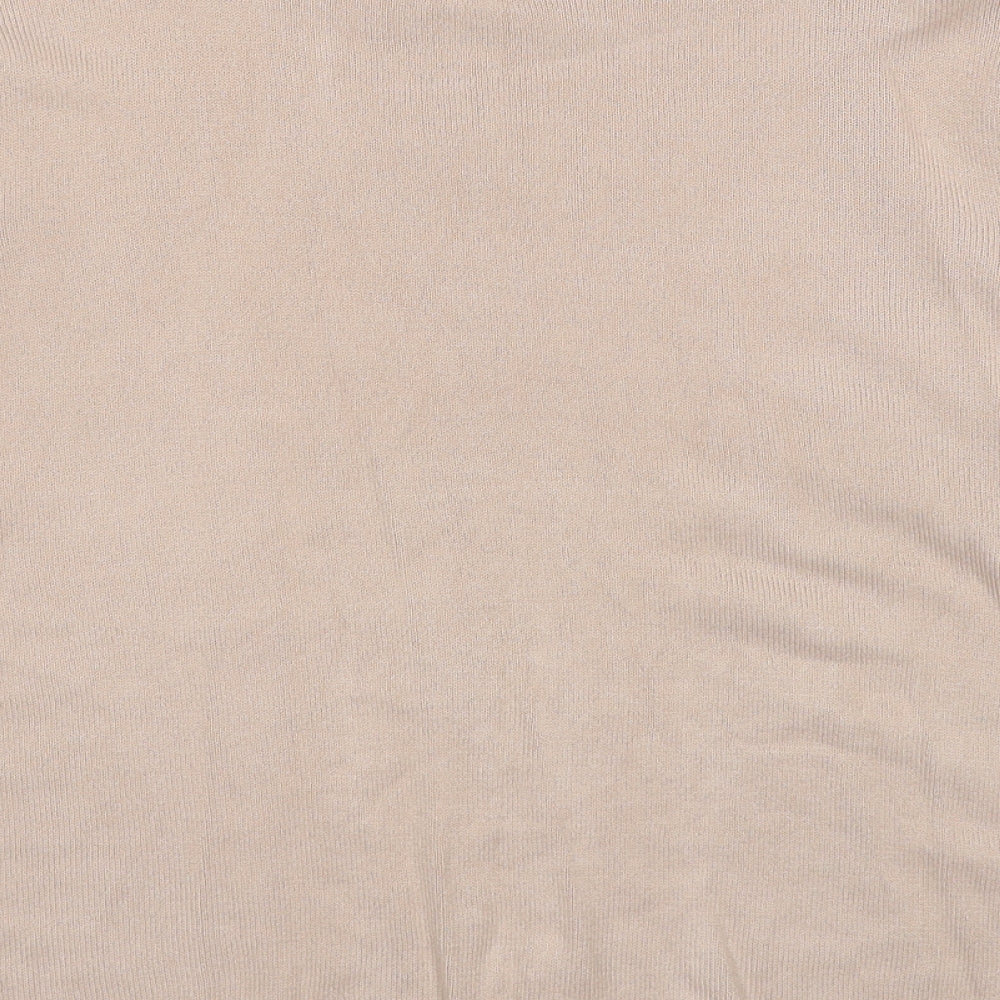 Womens UK Size M Fay Louise Beige Pullover Jumper