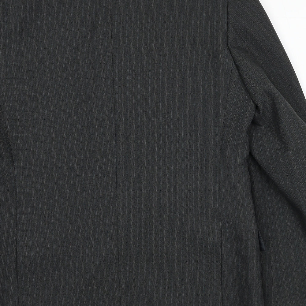 Mens UK Size 42 GreenWoods Regular Grey Suit Jacket