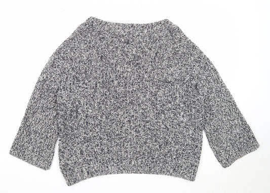 Womens UK Size XS H&M Blue Pullover Jumper