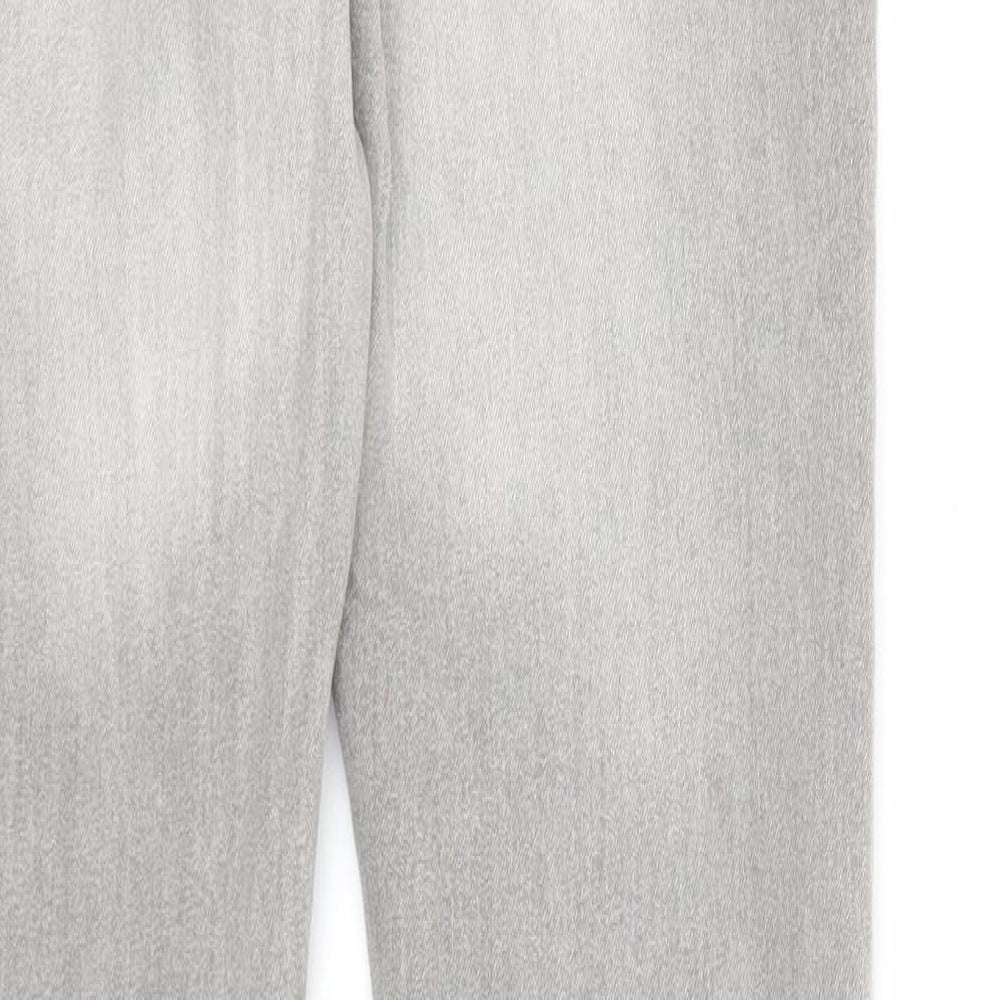 Denim & Co. Mens Grey Cotton Skinny Jeans Size 28 in L30 in Regular Zip