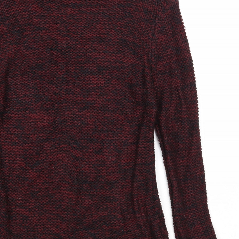 Womens UK Size S Therapy Purple Pullover Jumper