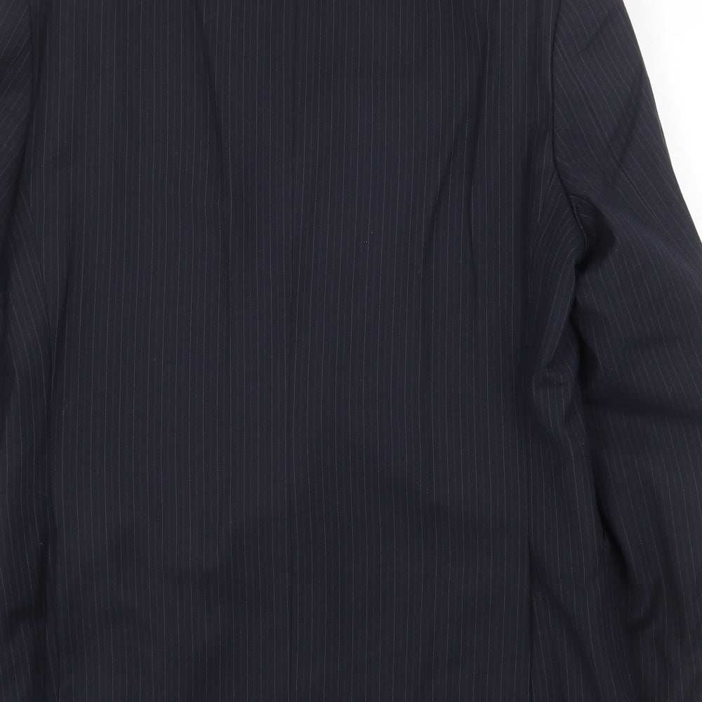 Mens UK Size 40 Marks and Spencer Regular Blue Suit Jacket