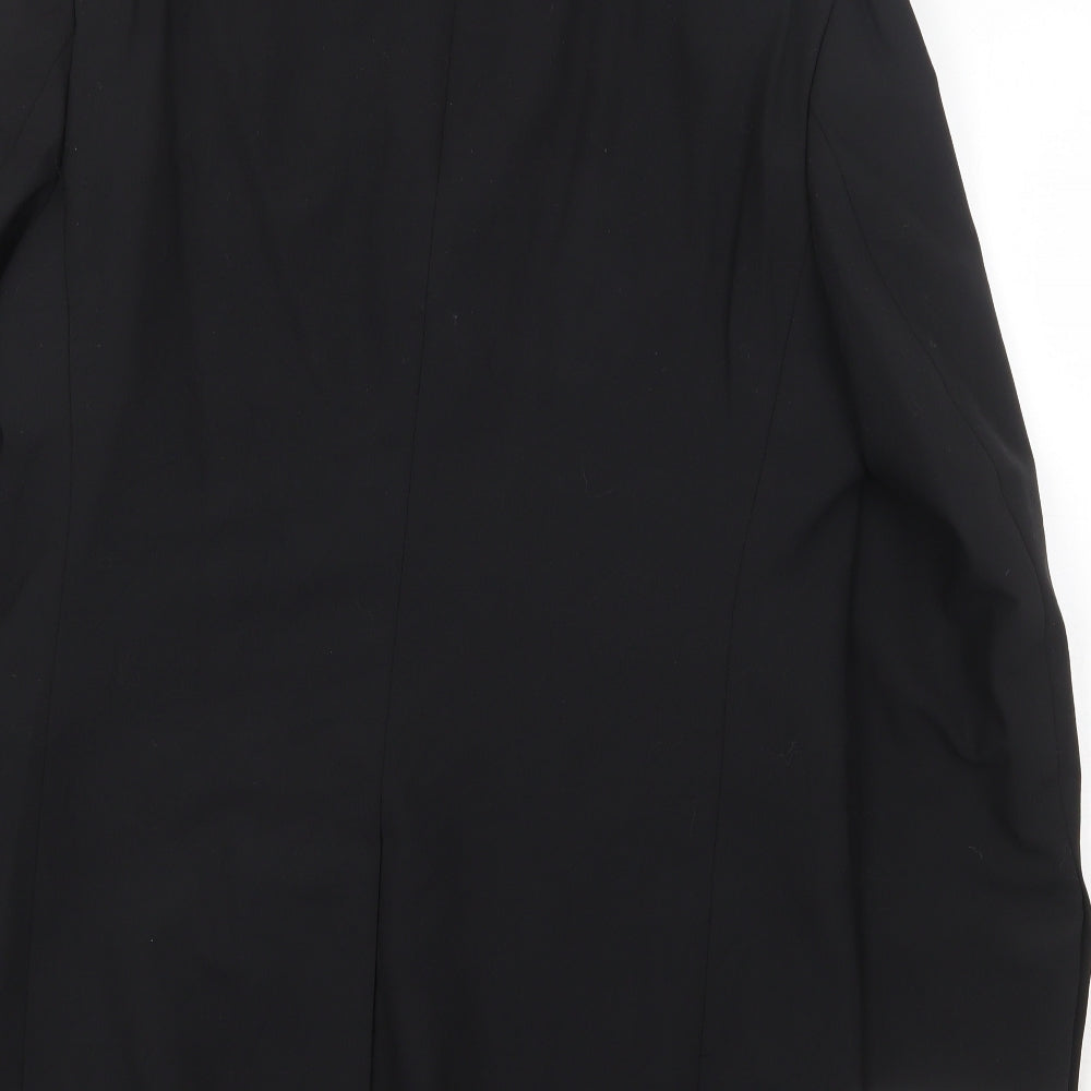 Mens UK Size 38 Burton Regular Black Suit Jacket