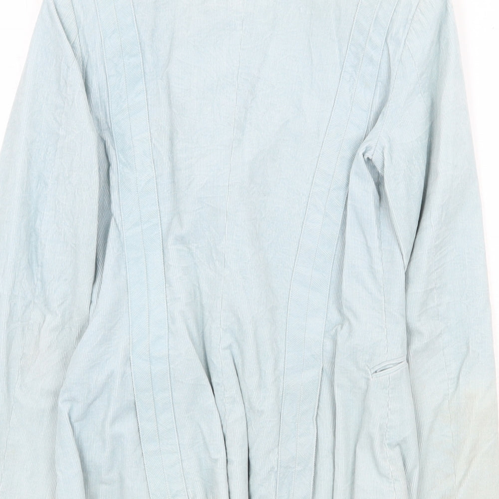 Womens UK Size 8 MNG Blue Jacket