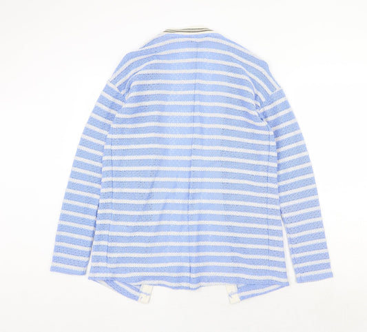 Womens UK Size 8 NEXT Blue Cardigan Jumper
