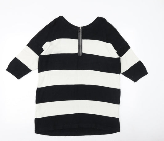 Womens UK Size 14 Soon Black Pullover Jumper