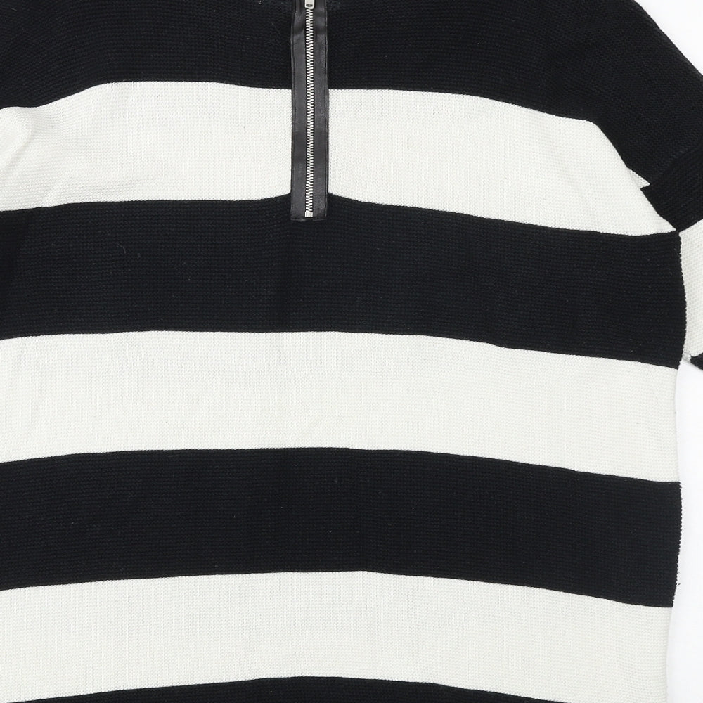 Womens UK Size 14 Soon Black Pullover Jumper
