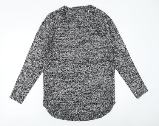 Womens UK Size 10 AKD A WEST Grey Pullover Jumper