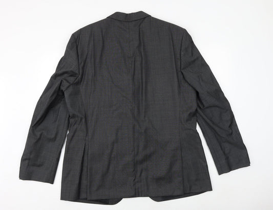 Mens UK Size 42 Benvenuto Regular Grey Suit Jacket