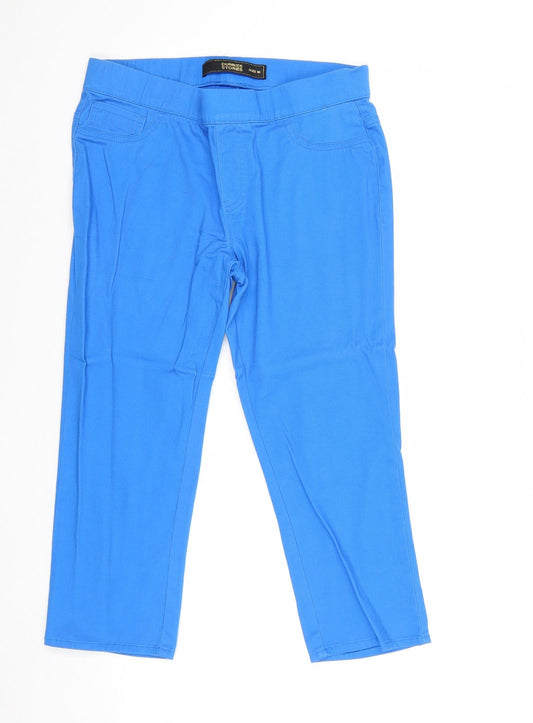 Dunnes Womens Blue Cotton Jegging Jeans Size 10 Regular