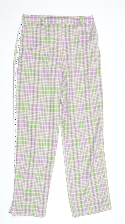 Womens UK Size 16 COLLUSION Regular Fit Multicoloured Trousers