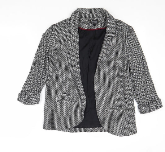 Womens UK Size 10 Topshop Black Jacket