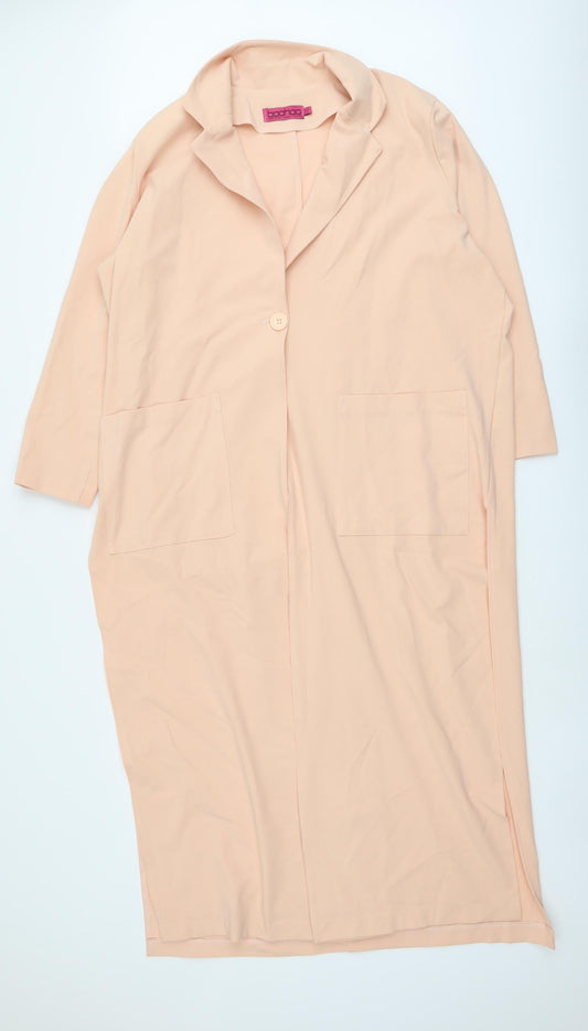 Womens UK Size 14 Boohoo Pink Jacket