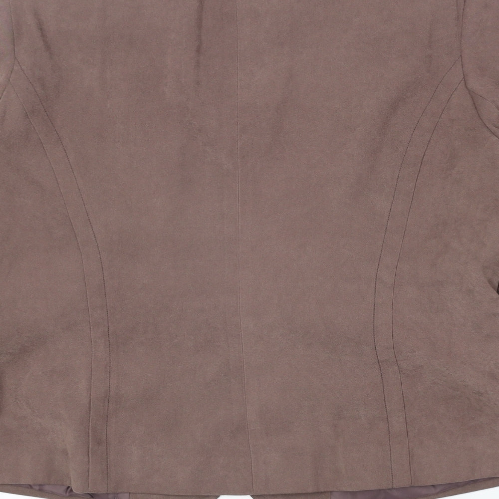 Womens UK Size 14 Bonmarché Brown Jacket