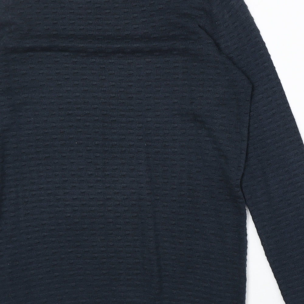 Womens UK Size M VILA Blue Pullover Jumper