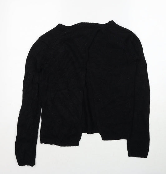 La Redoute Womens Black Round Neck Acrylic Pullover Jumper Size 6 - Size 6-8