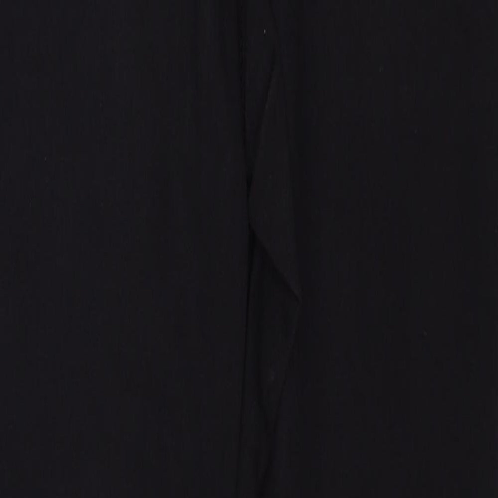 Denim & Co. Womens Black Cotton Skinny Jeans Size 10 Regular Zip