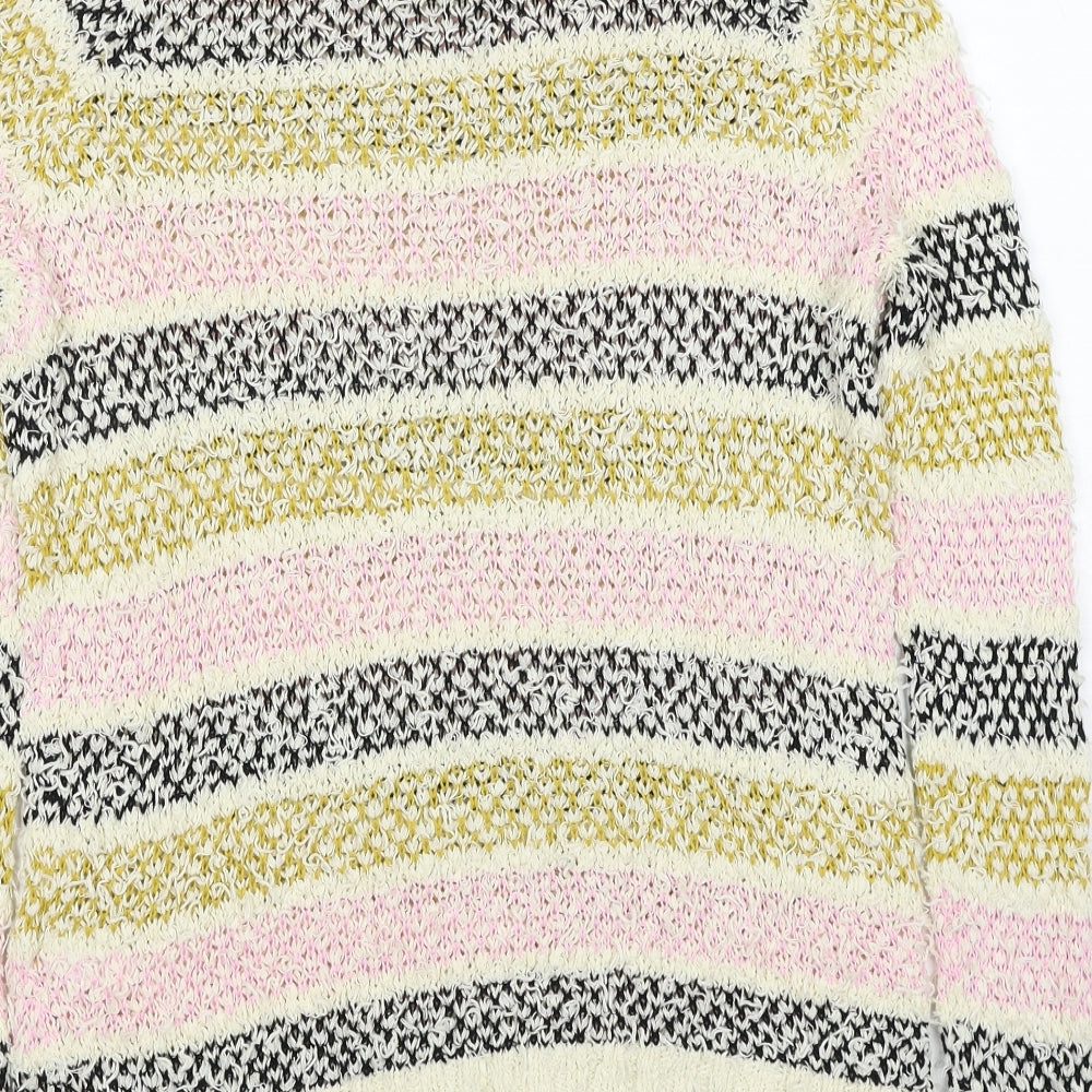 Womens UK Size S NEXT Multicoloured Pullover Jumper