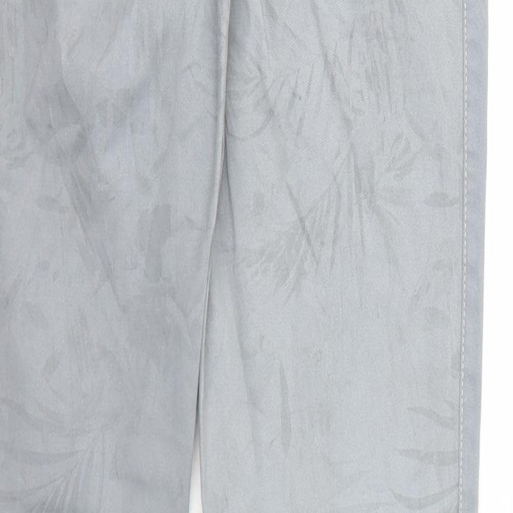 Womens UK Size 8 Blue Motion Regular Fit Skinny Grey Jeans