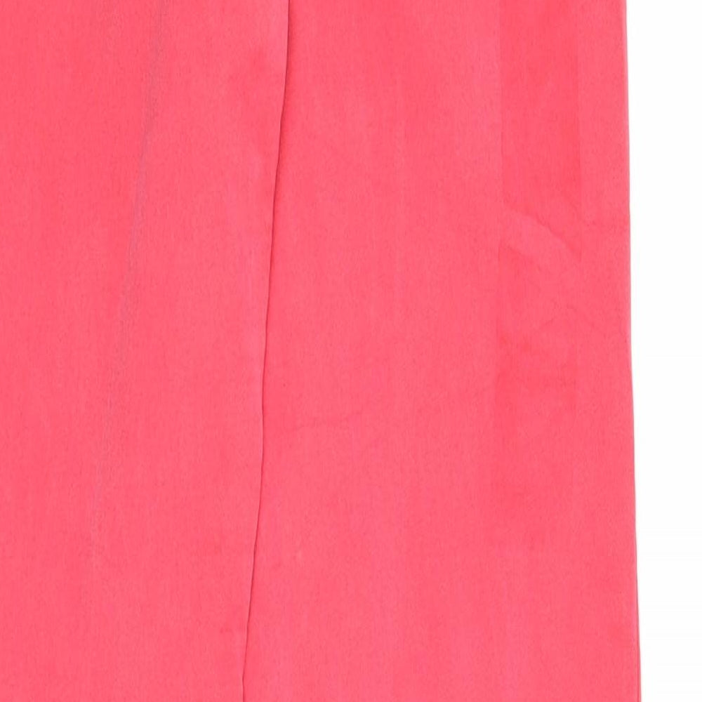 Womens UK Size 10 Yes Yes Regular Fit Skinny Pink Jeans