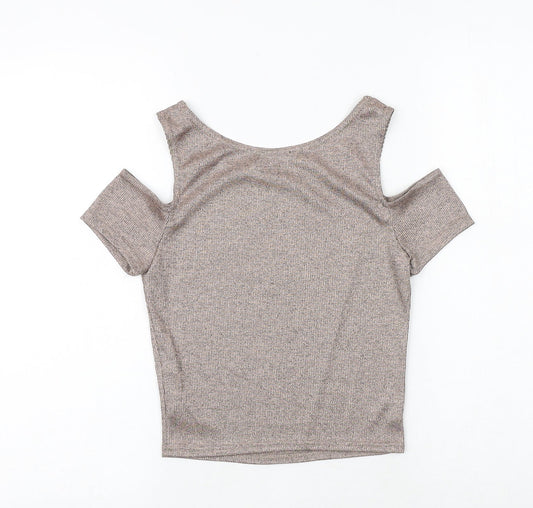 Womens UK Size 8 New Look Pink Basic Tank